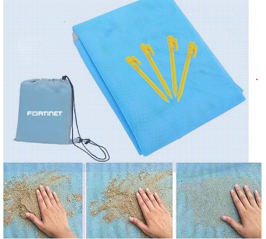Sand Free Beach Blanket  with a Pouch-79"x59"